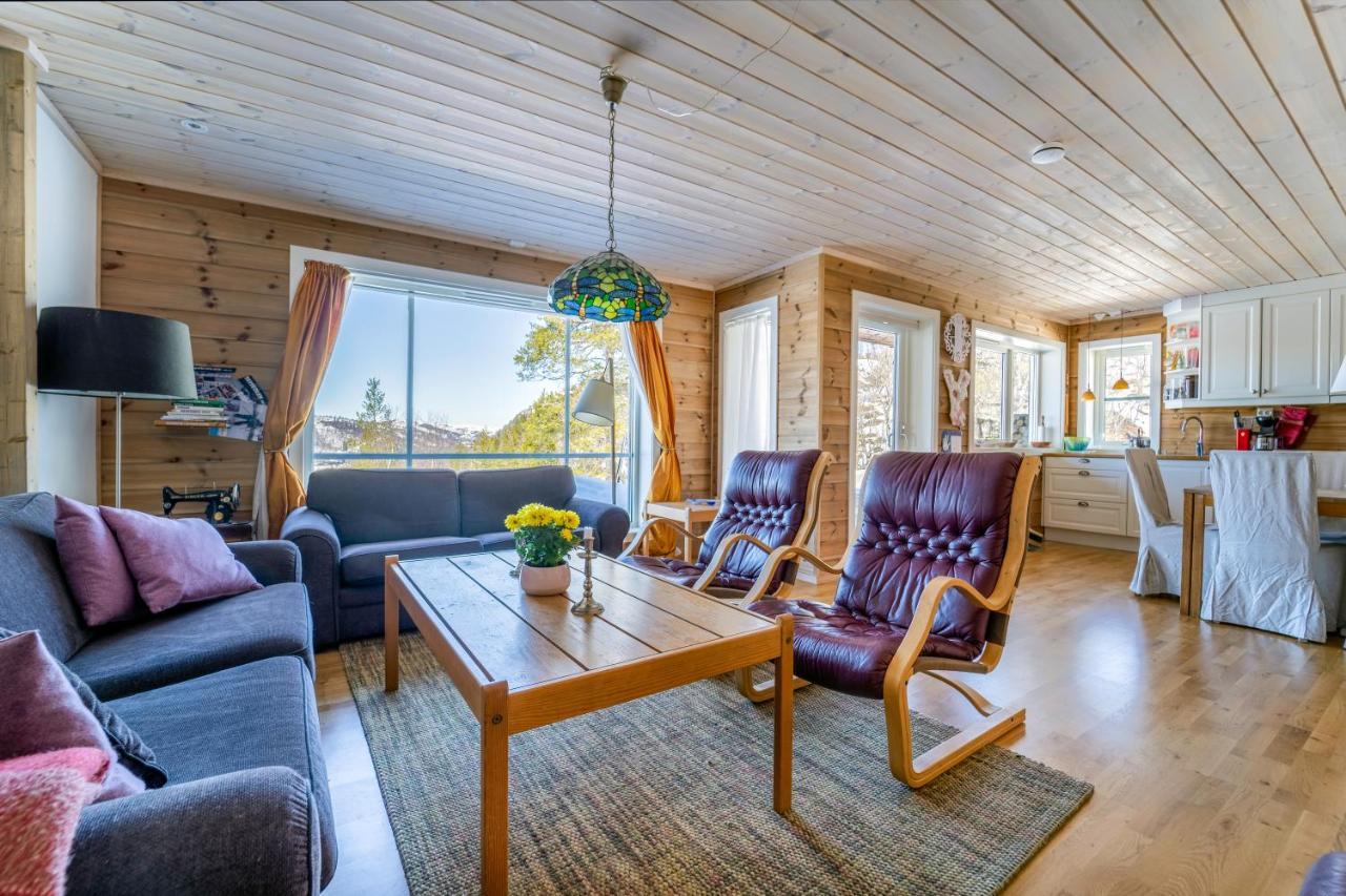 Three-Bedroom Holiday Cottage Tjorhom Bagian luar foto